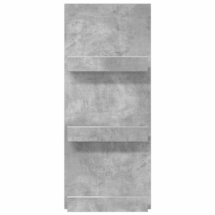 Magasin Rack Beton Grå 43 x 11 x 102 cm Konstrueret træ