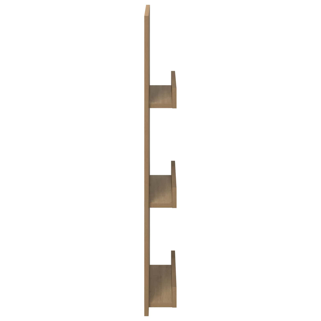 Magasin Rack Artisan Egetræ 43 x 11 x 102 cm Konstrueret træ