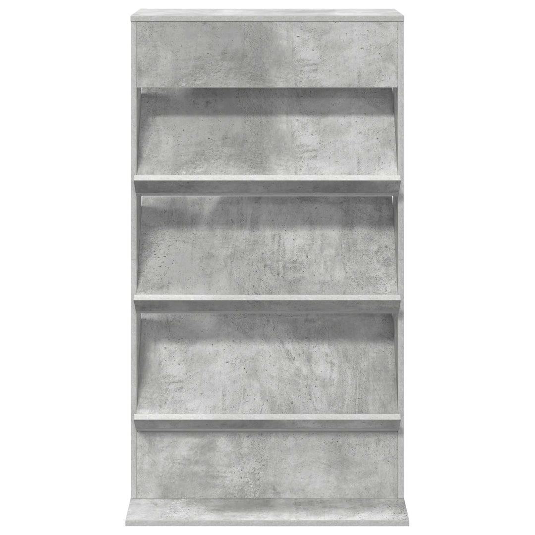 Magasin Rack Beton Grå 70 x 41 x 126 cm Konstrueret træ
