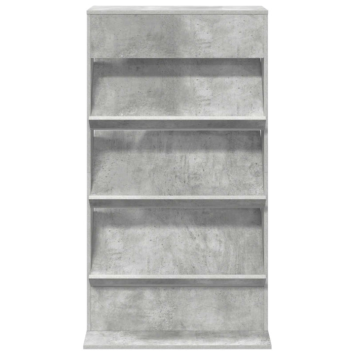 Magasin Rack Beton Grå 70 x 41 x 126 cm Konstrueret træ