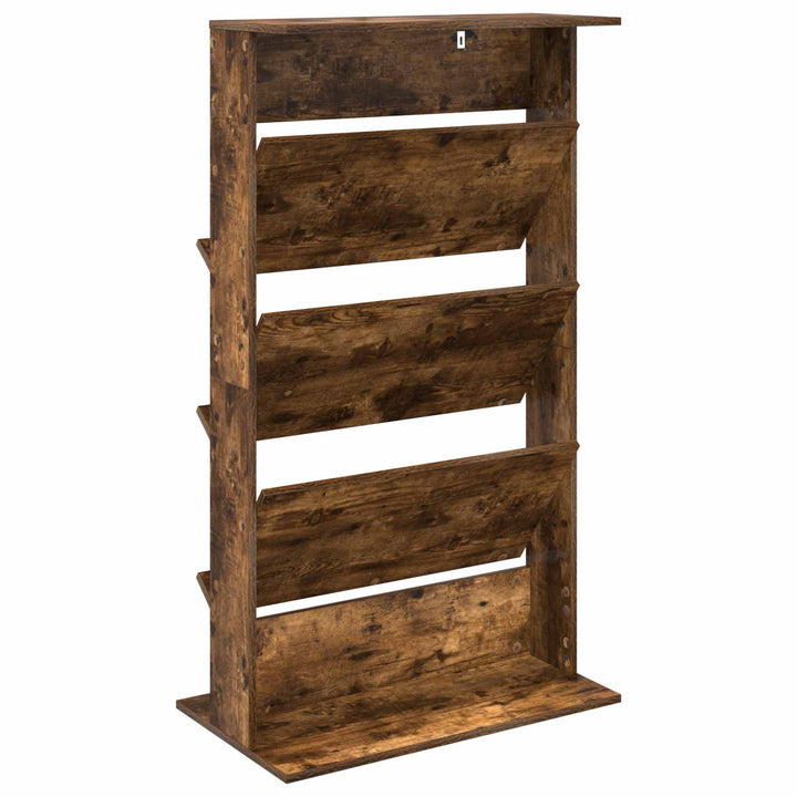 Magasin Rack Røget eg 70 x 41 x 126 cm Konstrueret træ