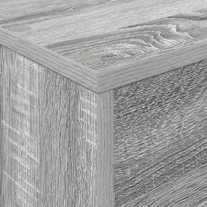 Magasin Rack Grå Sonoma 70 x 41 x 126 cm Konstrueret træ