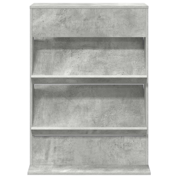 Magasin Rack Beton Grå 70 x 41 x 96 cm Konstrueret træ