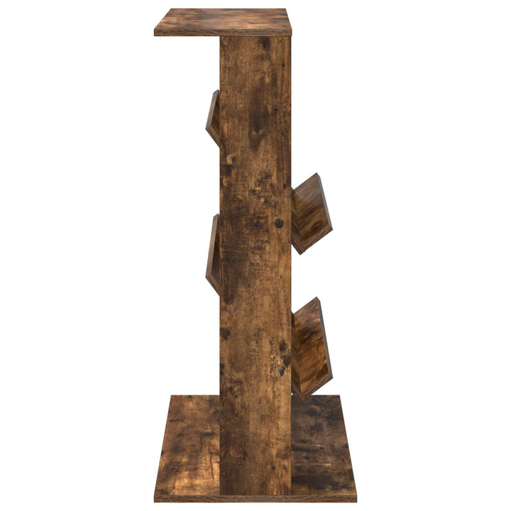Magasin Rack med hylde Røget eg 70 x 41 x 96 cm Konstrueret træ