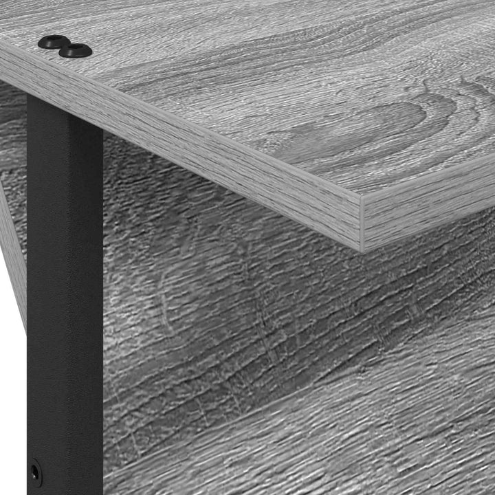 Magasin Rack Grå Sonoma 68 x 40 x 123.5 cm Konstrueret træ