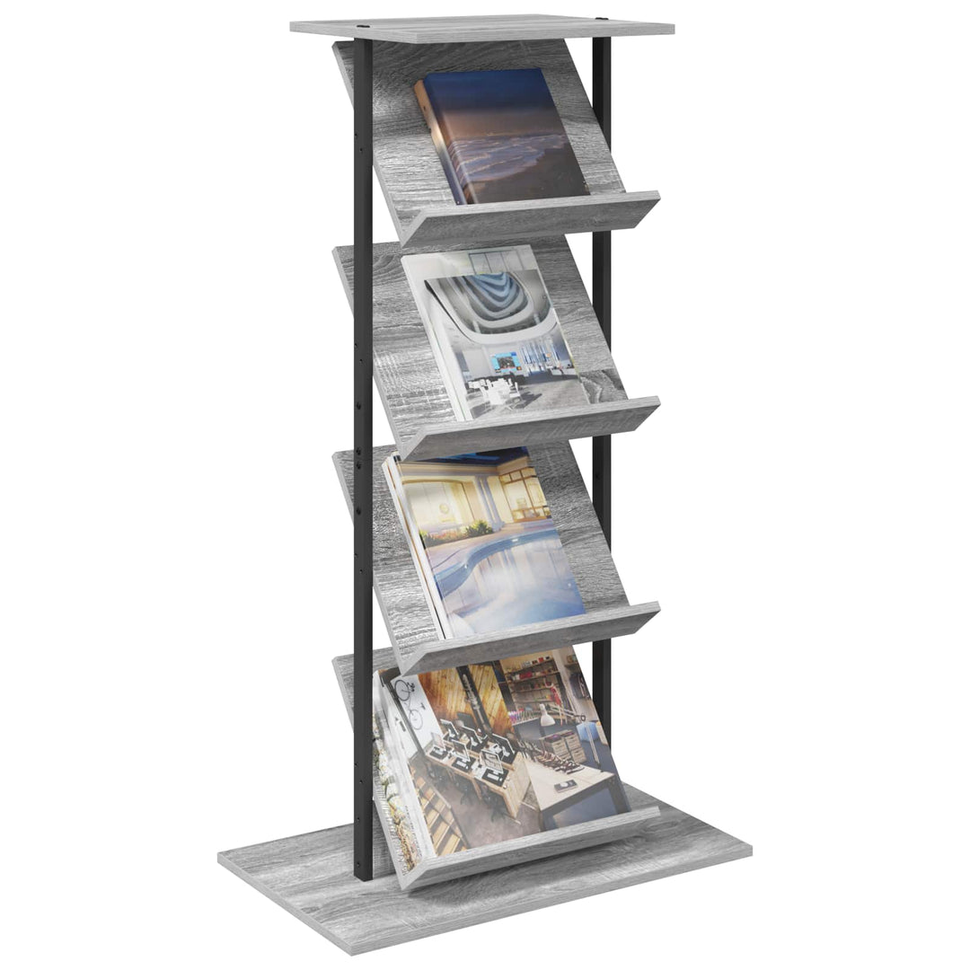 Magasin Rack Grå Sonoma 68 x 40 x 123.5 cm Konstrueret træ