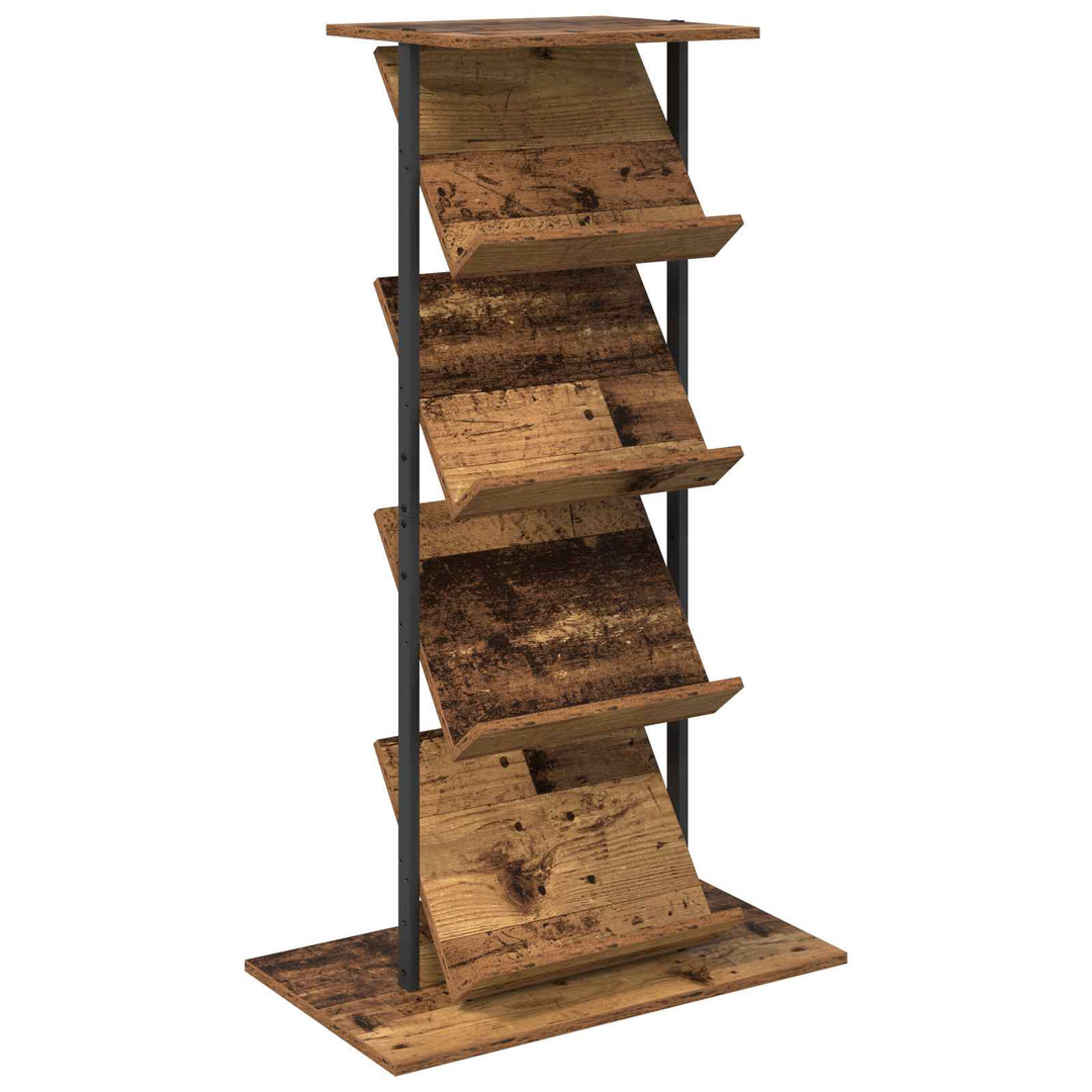 Magasin Rack Gammelt træ 68 x 40 x 123.5 cm Konstrueret træ