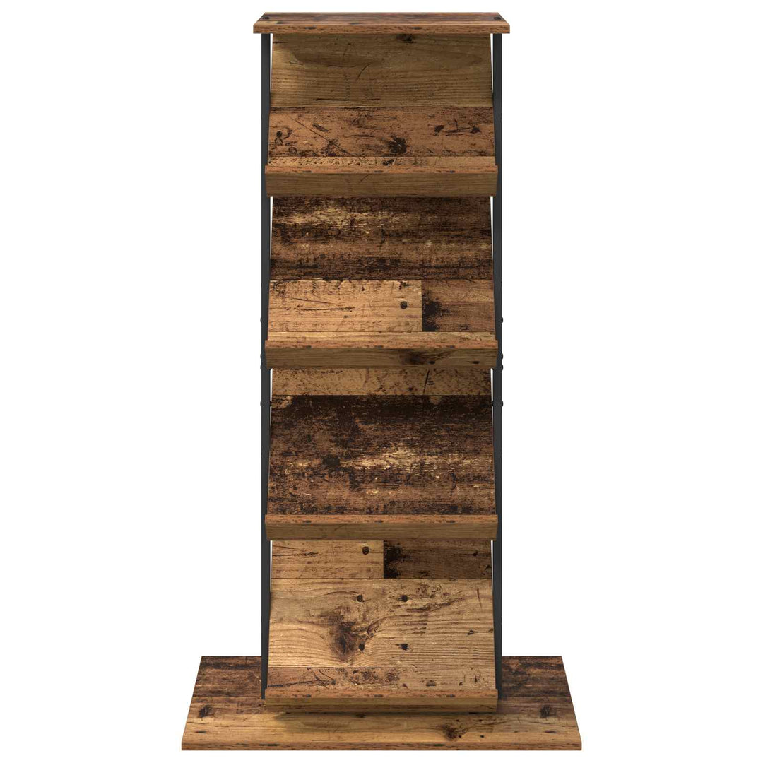 Magasin Rack Gammelt træ 68 x 40 x 123.5 cm Konstrueret træ