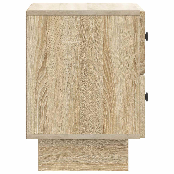 Natskab 2 stk. Sonoma-eg 43 x 34,5 x 47,5 cm Konstrueret træ