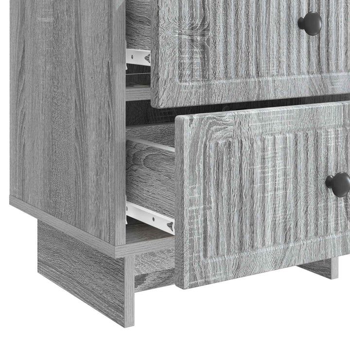 Natskab Grå sonoma-eg 43 x 34,5 x 47,5 cm Konstrueret træ