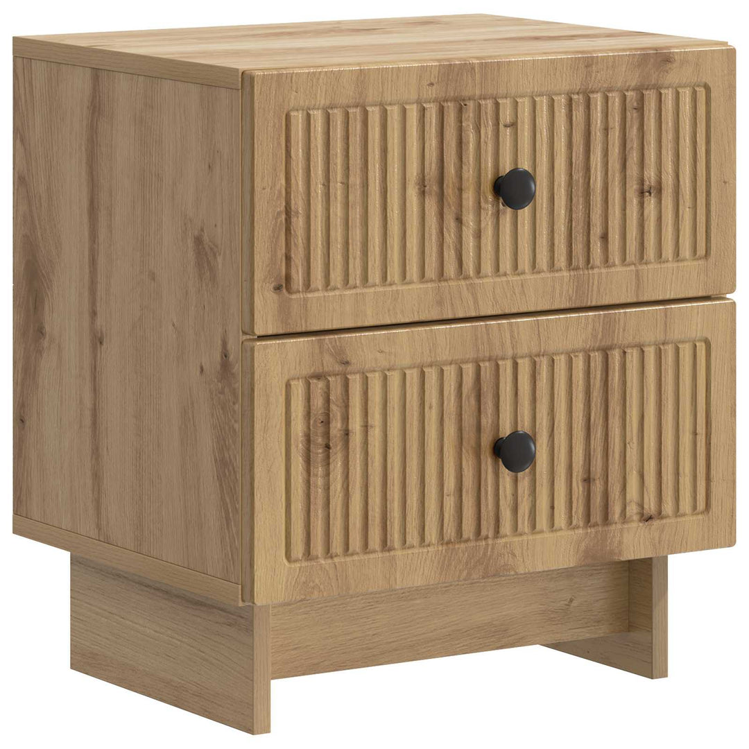 Natskab 2 pcs Artisan-eg 43 x 34,5 x 47,5 cm Konstrueret træ