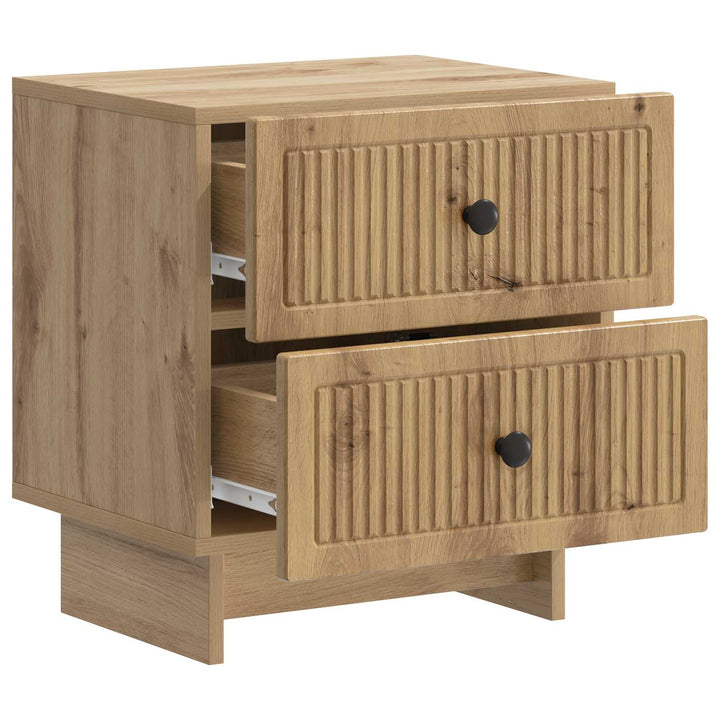 Natskab 2 pcs Artisan-eg 43 x 34,5 x 47,5 cm Konstrueret træ