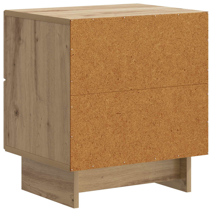 Natskab 2 pcs Artisan-eg 43 x 34,5 x 47,5 cm Konstrueret træ