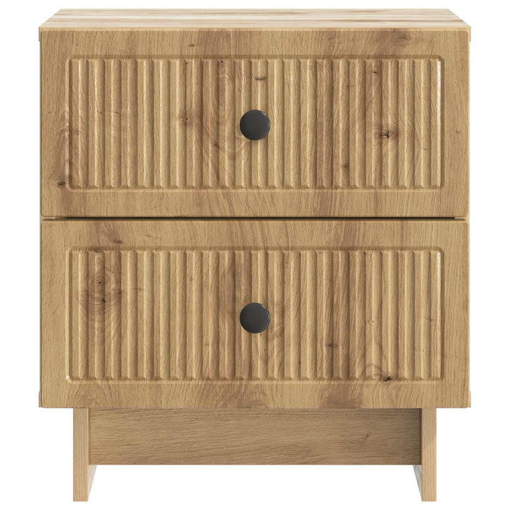 Natskab 2 pcs Artisan-eg 43 x 34,5 x 47,5 cm Konstrueret træ