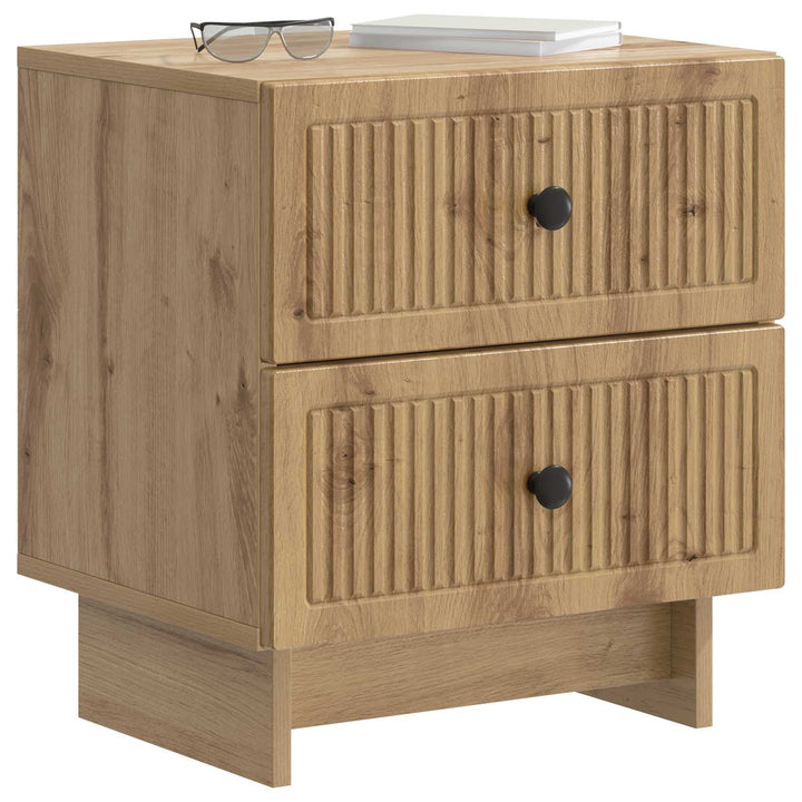 Natskab 2 pcs Artisan-eg 43 x 34,5 x 47,5 cm Konstrueret træ