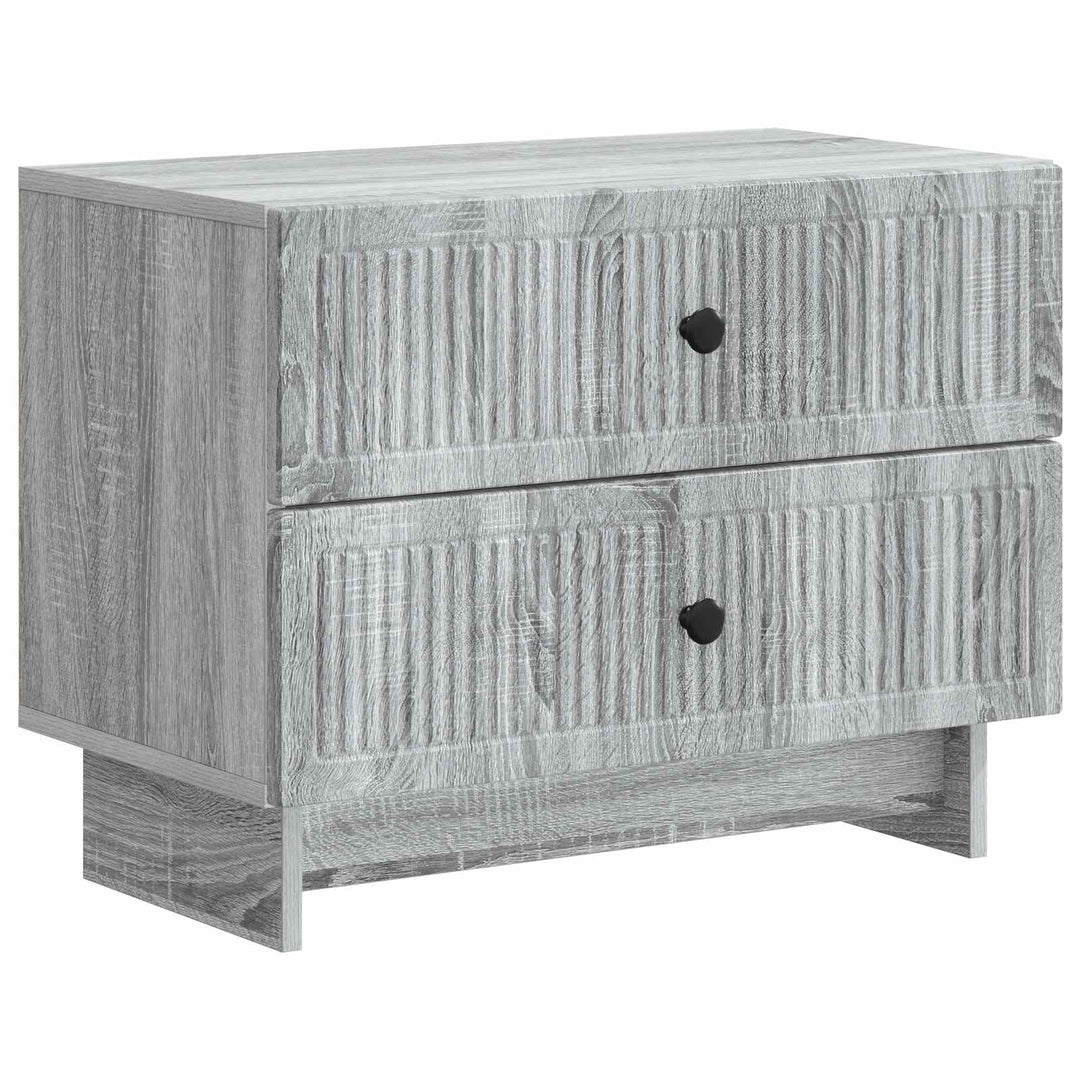 Natskab Grå sonoma-eg 62 x 34,5 x 47,5 cm Konstrueret træ