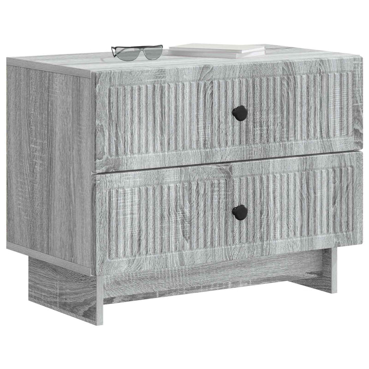 Natskab Grå sonoma-eg 62 x 34,5 x 47,5 cm Konstrueret træ