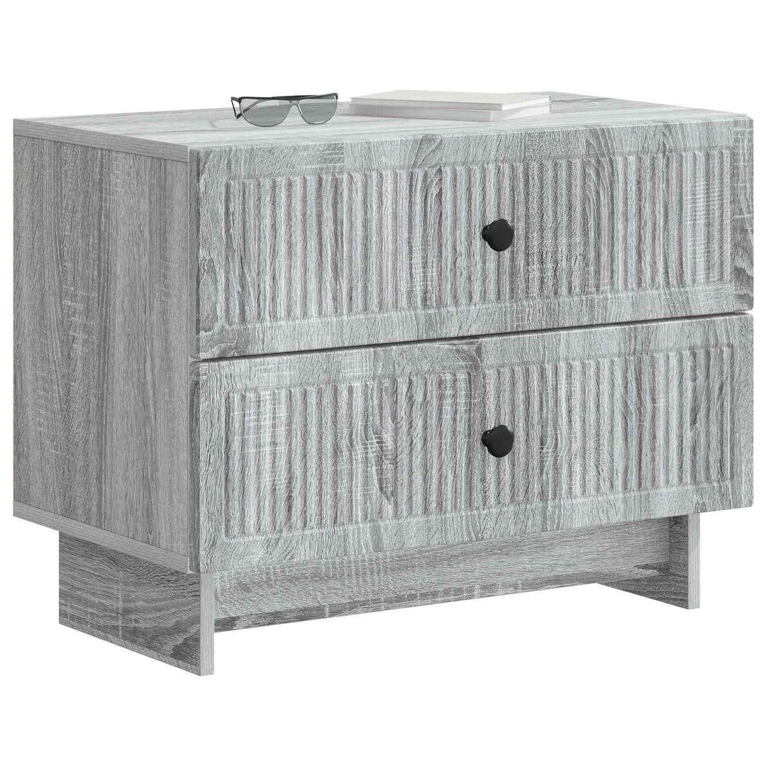 Natskab Grå sonoma-eg 62 x 34,5 x 47,5 cm Konstrueret træ