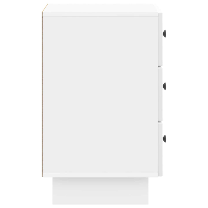 Natskab Hvid højglans 43 x 41 x 66,5 cm Konstrueret træ