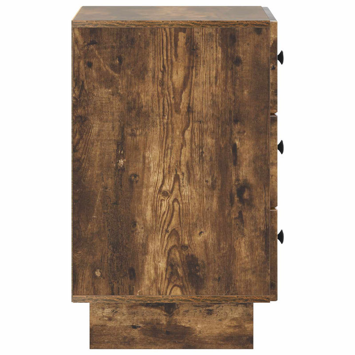 Natskab med skuffe Røget eg 43 x 41 x 66,5 cm Konstrueret træ