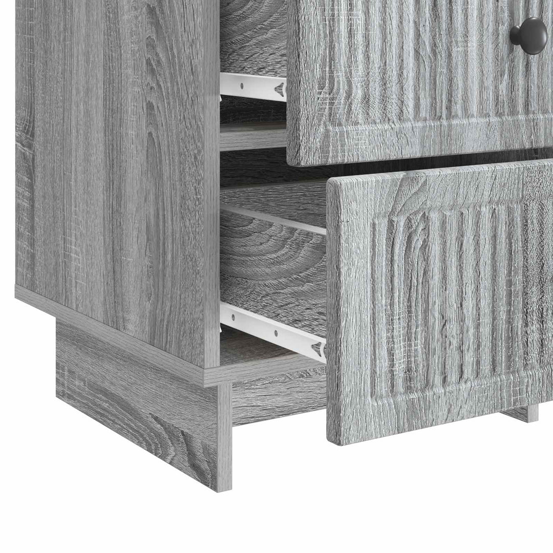 Natskab Grå sonoma-eg 43 x 41 x 66,5 cm Konstrueret træ