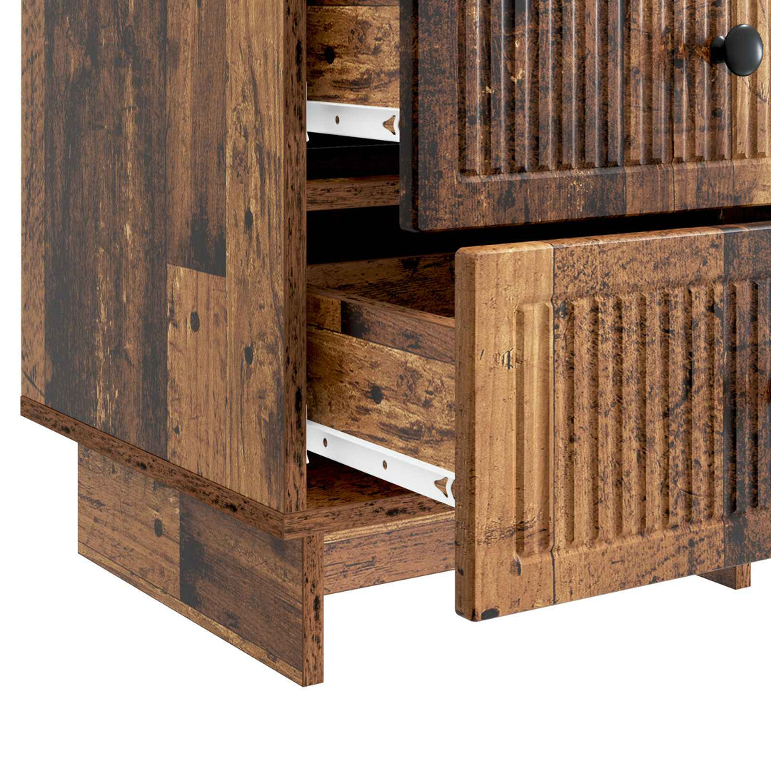 Natskab Gammelt træ 43 x 41 x 66,5 cm Konstrueret træ