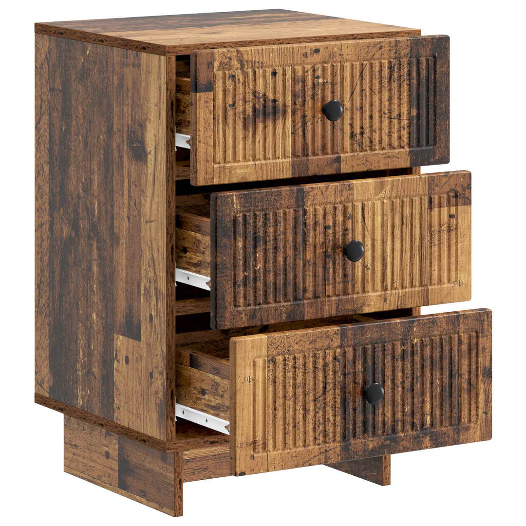 Natskab Gammelt træ 43 x 41 x 66,5 cm Konstrueret træ