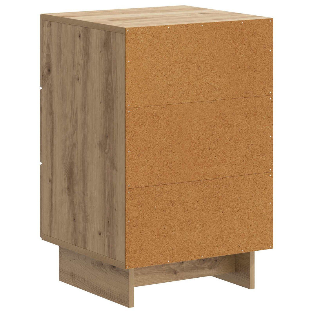 Natskab med skuffe Artisan-eg 43 x 41 x 66,5 cm Konstrueret træ
