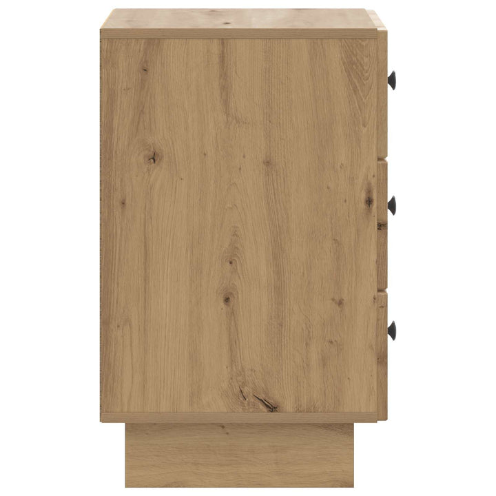Natskab med skuffe Artisan-eg 43 x 41 x 66,5 cm Konstrueret træ