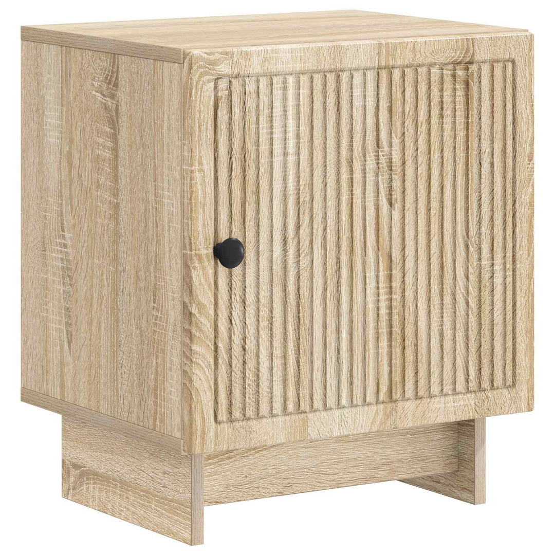 Natskab 2 pcs Sonoma-eg 43 x 34,5 x 50 cm Konstrueret træ