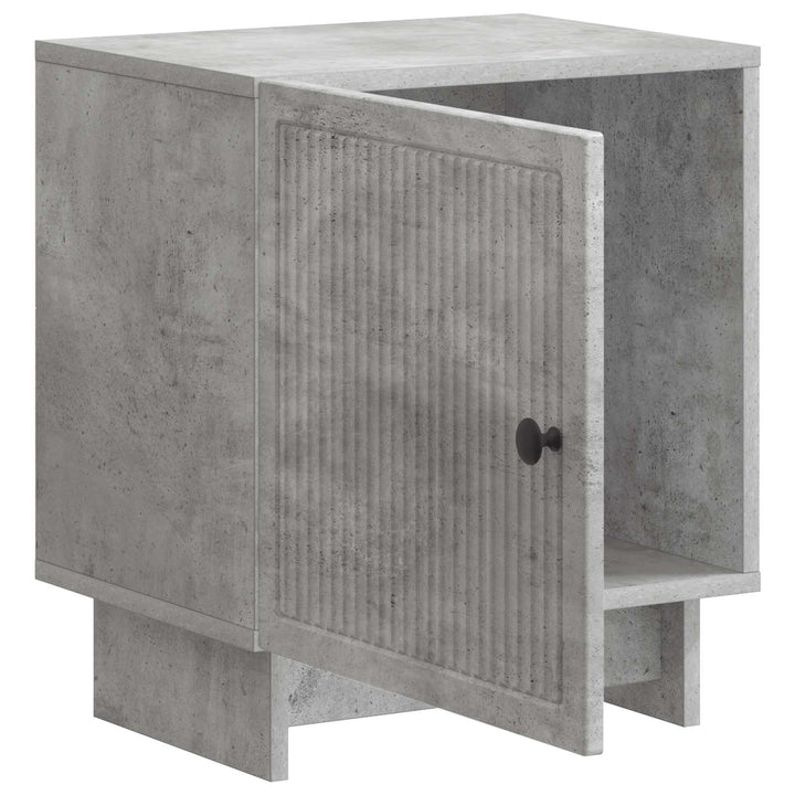 Natskab Betongrå 43 x 34,5 x 50 cm Konstrueret træ
