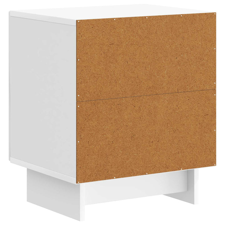 Natskab Hvid højglans 43 x 34,5 x 50 cm Konstrueret træ