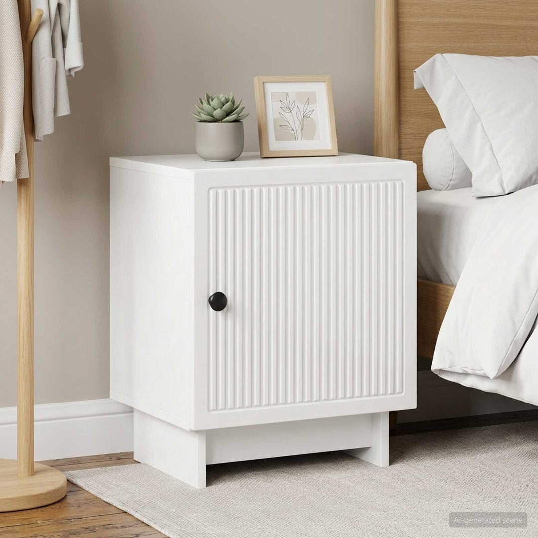 Natskab 2 pcs Hvid højglans 43 x 34,5 x 50 cm Konstrueret træ