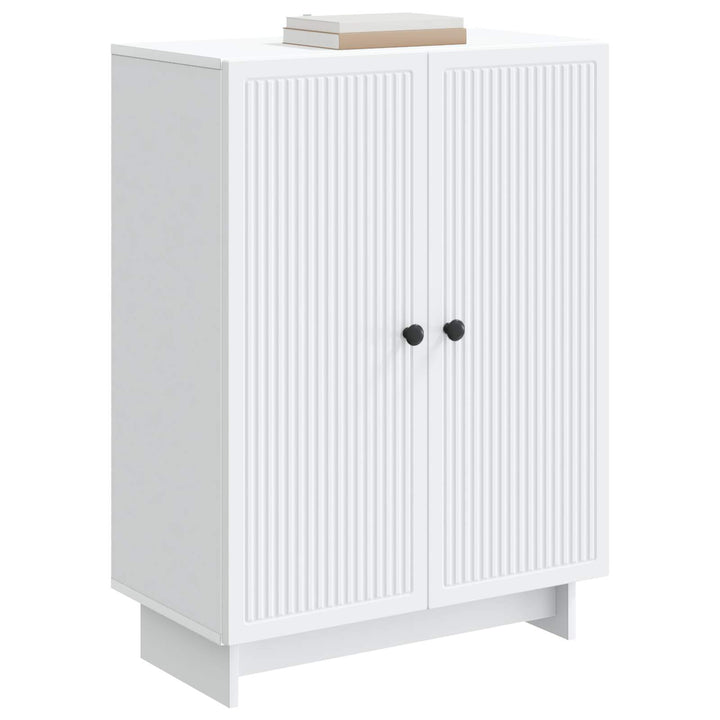 Sideboard Hvid 66 x 34,5 x 90 cm Konstrueret træ