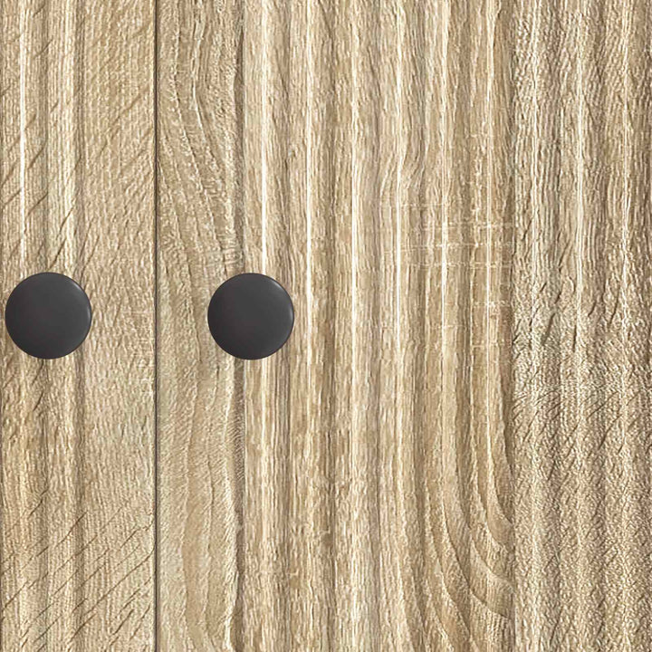 Sideboard Sonoma-eg 66 x 34,5 x 90 cm Konstrueret træ