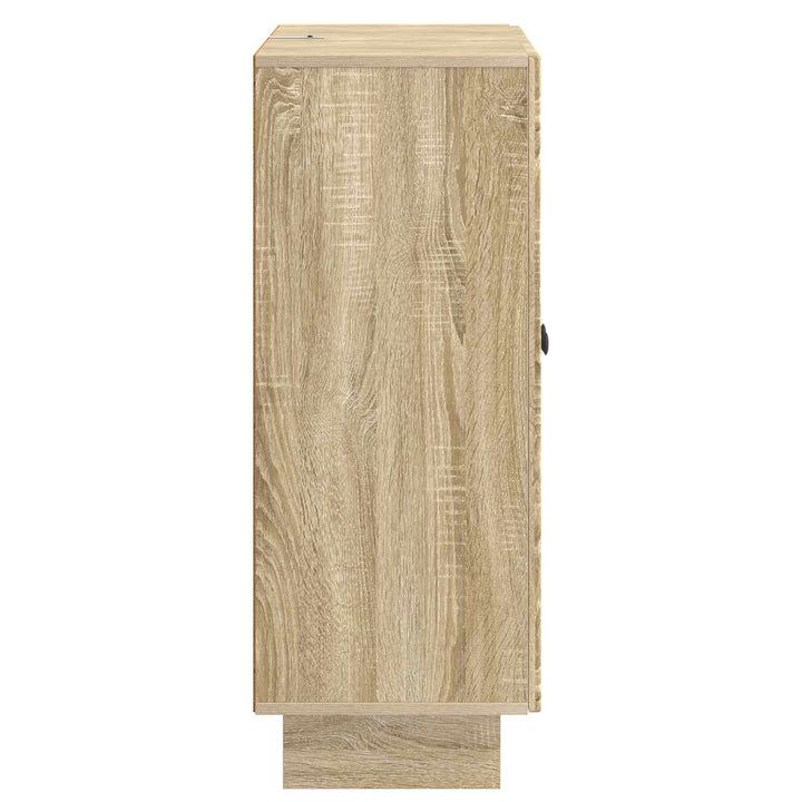 Sideboard Sonoma-eg 66 x 34,5 x 90 cm Konstrueret træ