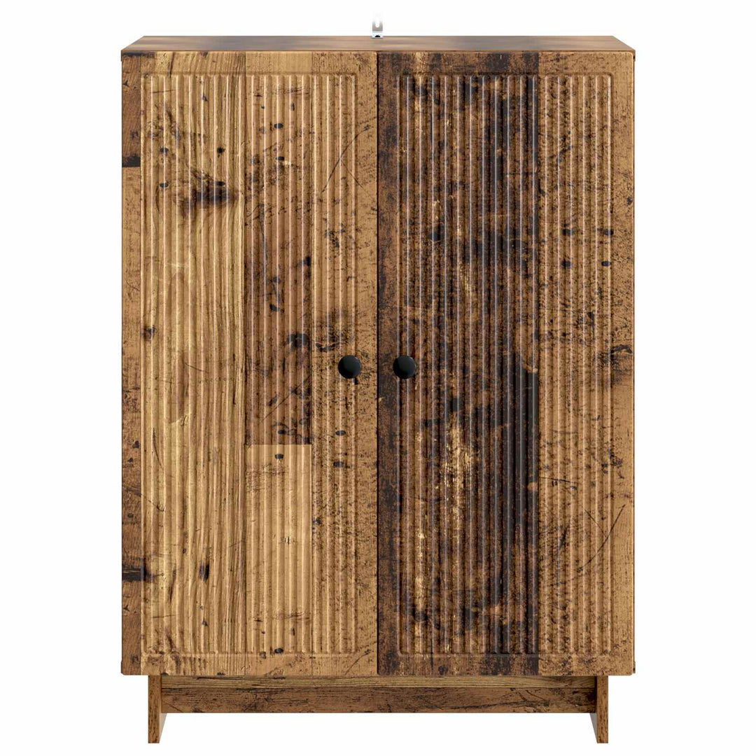 Sideboard Gammelt træ 66 x 34,5 x 90 cm Konstrueret træ
