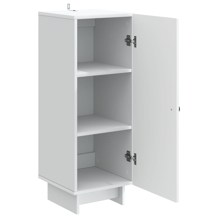 Sideboard Hvid 33 x 34,5 x 90 cm Konstrueret træ