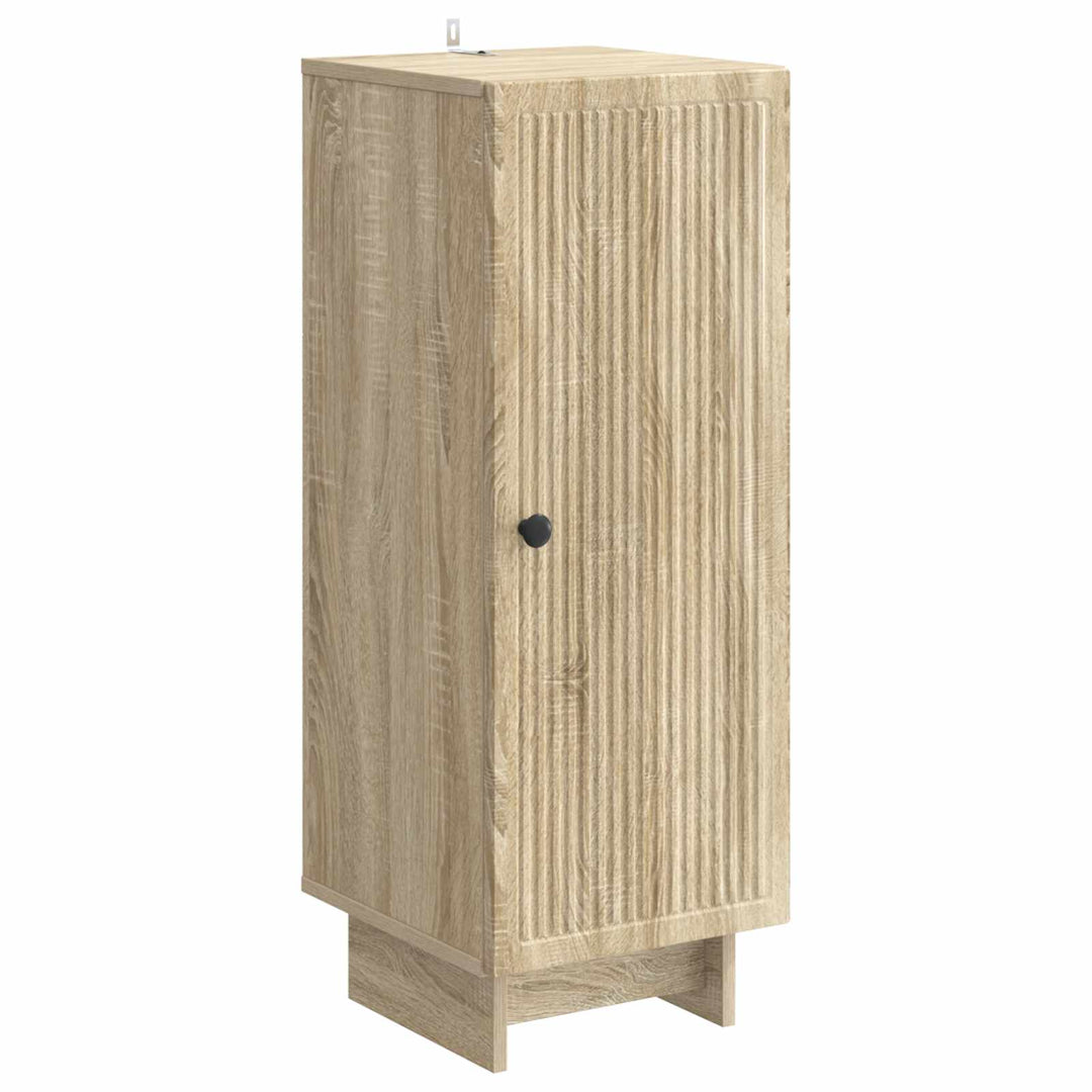 Sideboard Sonoma-eg 33 x 34,5 x 90 cm Konstrueret træ