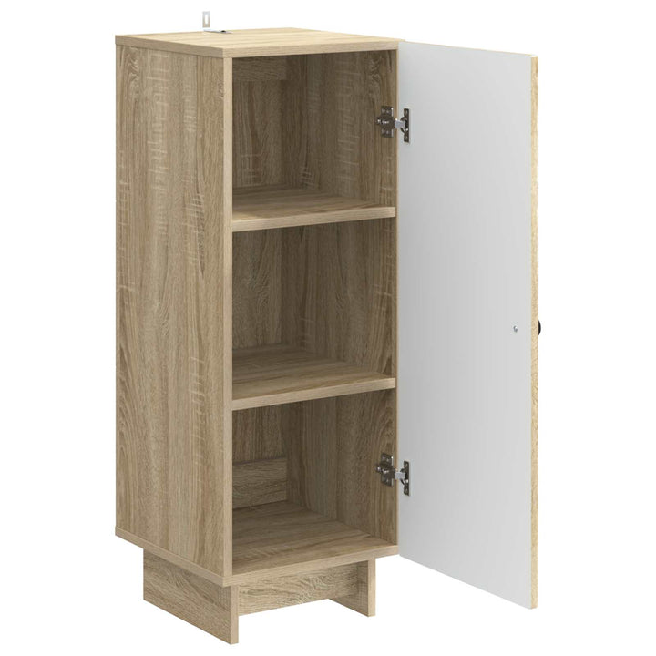 Sideboard Sonoma-eg 33 x 34,5 x 90 cm Konstrueret træ