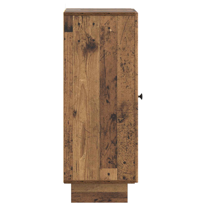 Sideboard Gammelt træ 33 x 34,5 x 90 cm Konstrueret træ