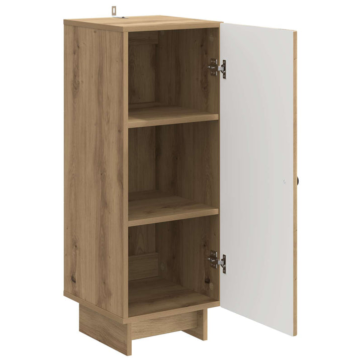 Sideboard Artisan-eg 33 x 34,5 x 90 cm Konstrueret træ