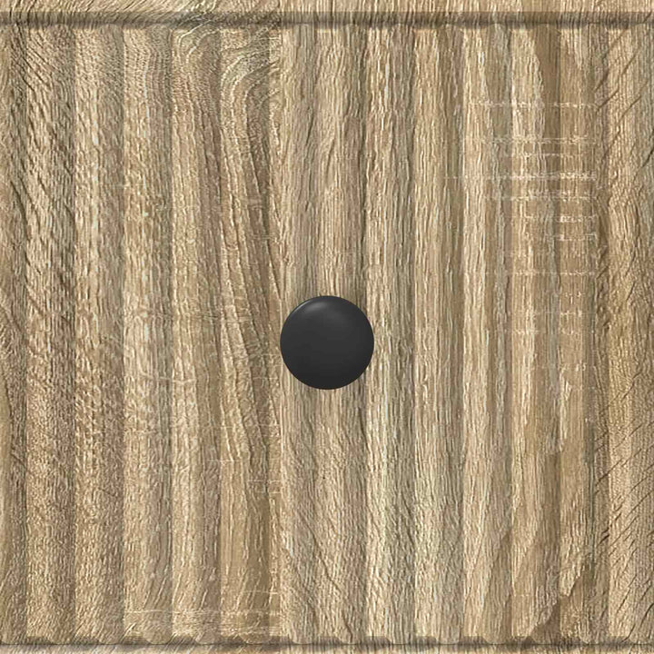 Skuffeskab Sonoma-eg 33 x 34,5 x 90 cm Konstrueret træ