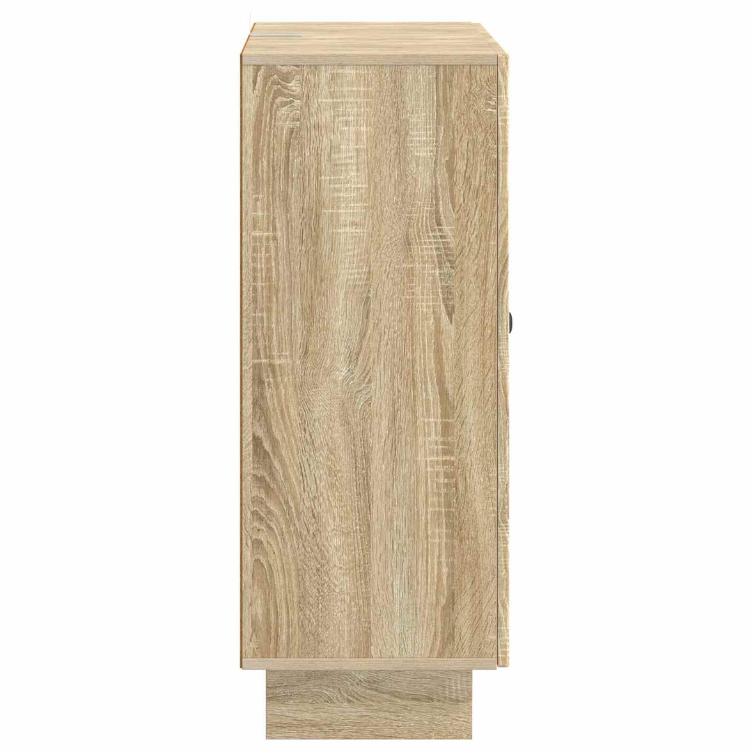Sideboard Sonoma-eg 66 x 34,5 x 90 cm Konstrueret træ