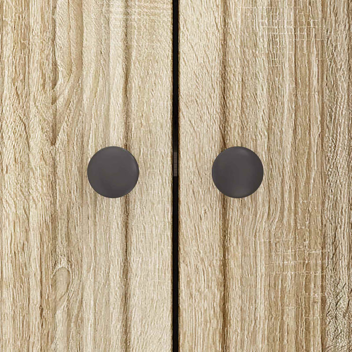 Sideboard Sonoma-eg 89 x 34,5 x 80 cm Konstrueret træ