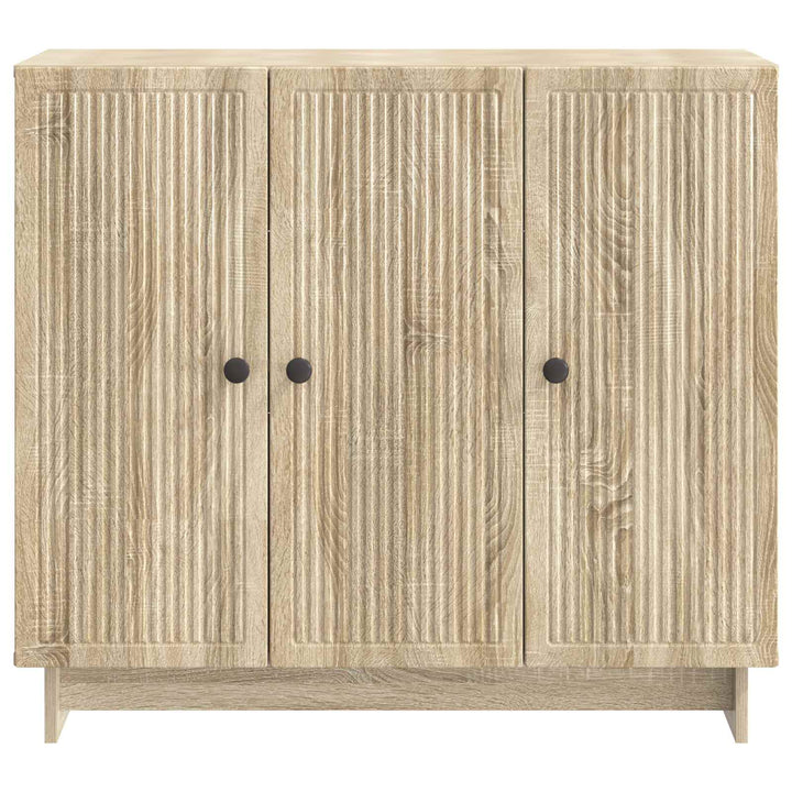 Sideboard Sonoma-eg 89 x 34,5 x 80 cm Konstrueret træ