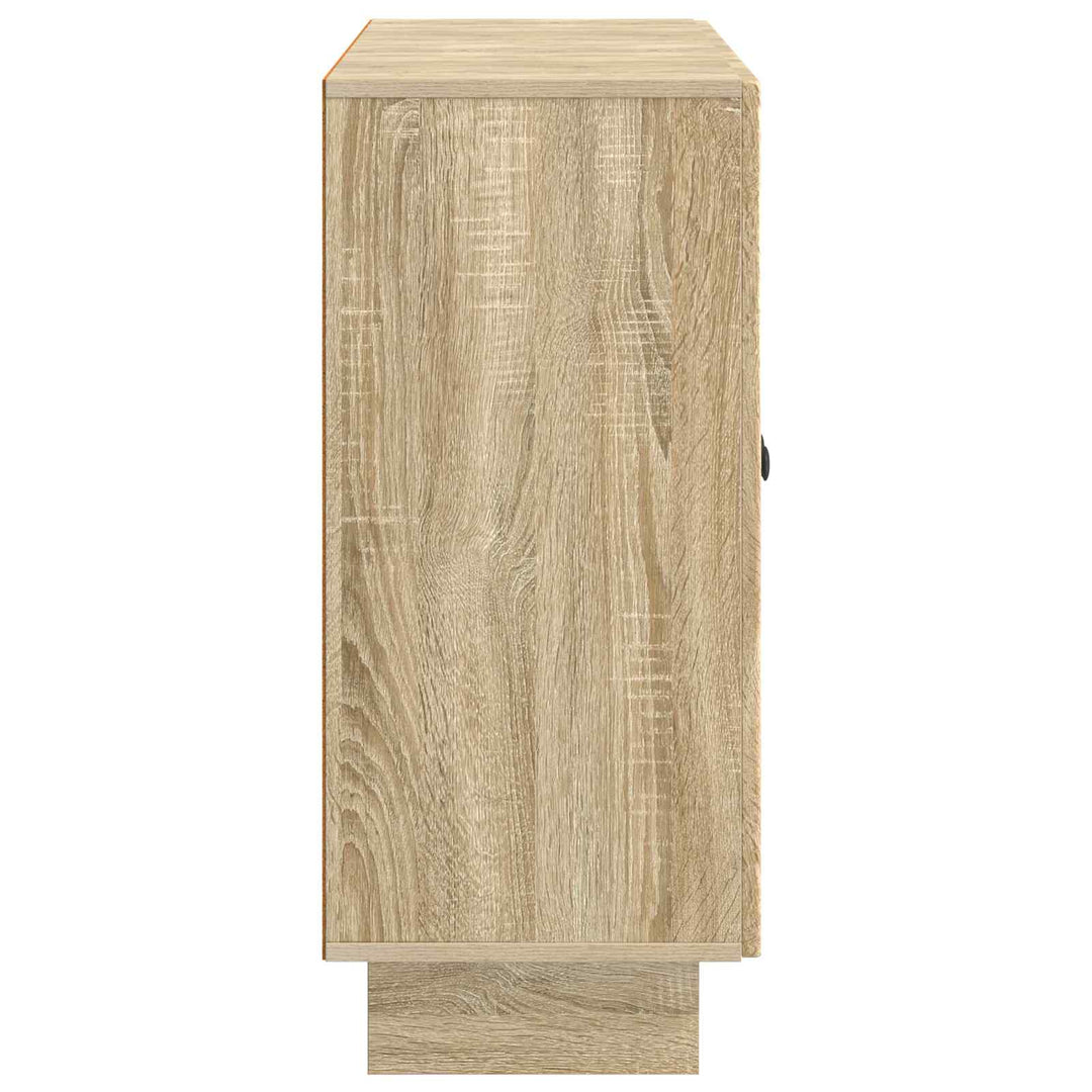 Sideboard Sonoma-eg 89 x 34,5 x 80 cm Konstrueret træ