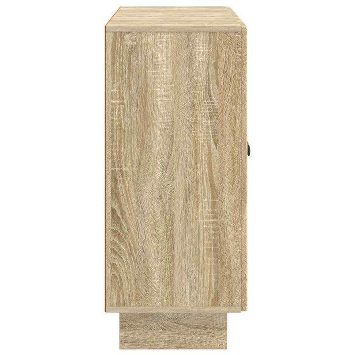Sideboard Sonoma-eg 89 x 34,5 x 80 cm Konstrueret træ