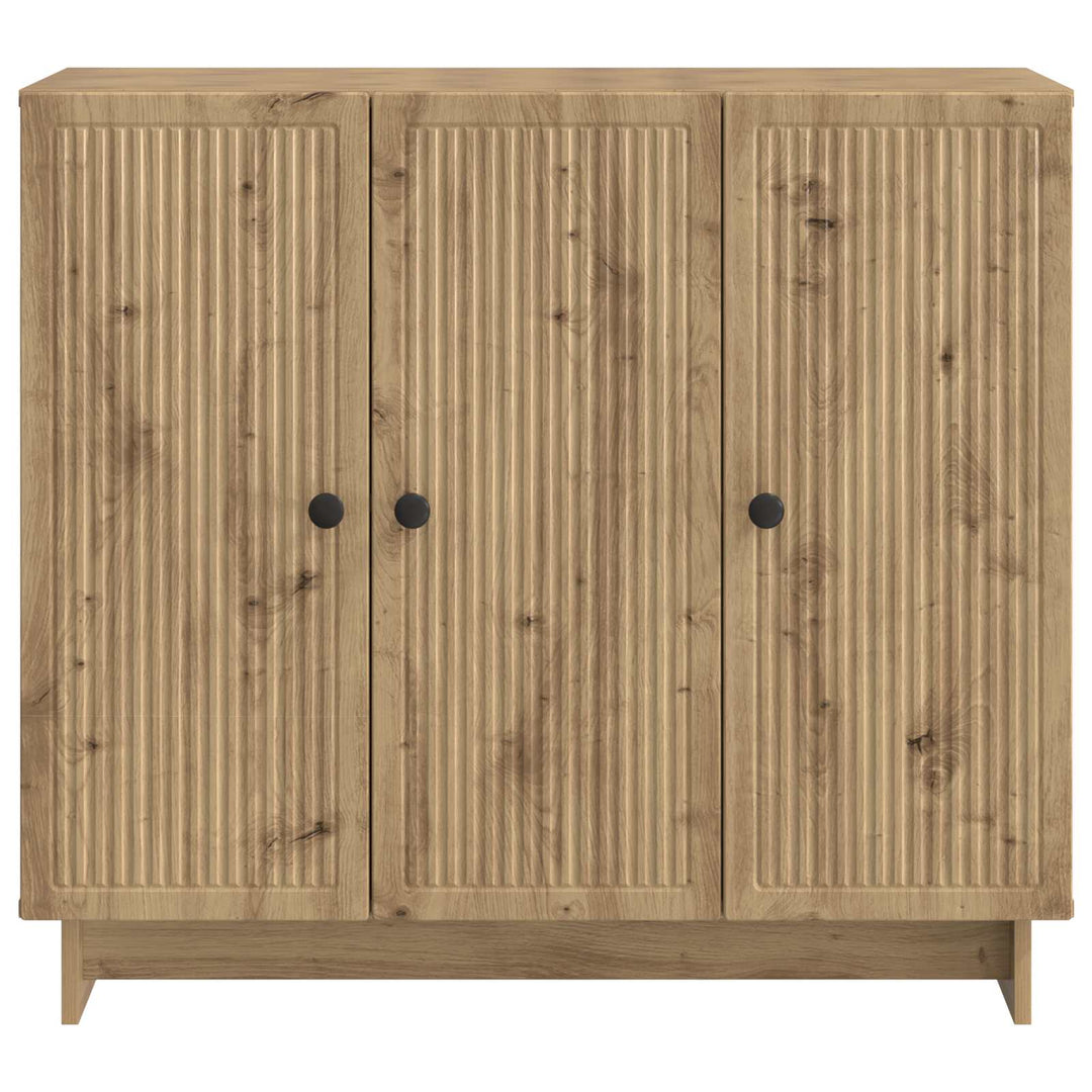 Sideboard Artisan-eg 89 x 34,5 x 80 cm Konstrueret træ
