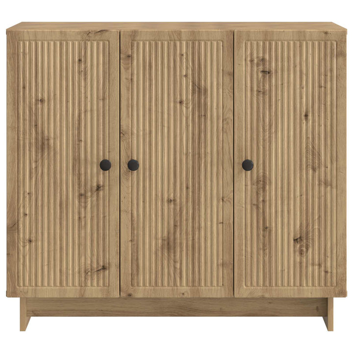 Sideboard Artisan-eg 89 x 34,5 x 80 cm Konstrueret træ